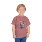 Toddler Tee - "Red, White & Boom" America's 250th Anniversary Patriotic Shirt
