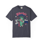 T-Shirt — "Liberty's Lineup" Statue of Liberty Funny 1776 Fourth of July Tee