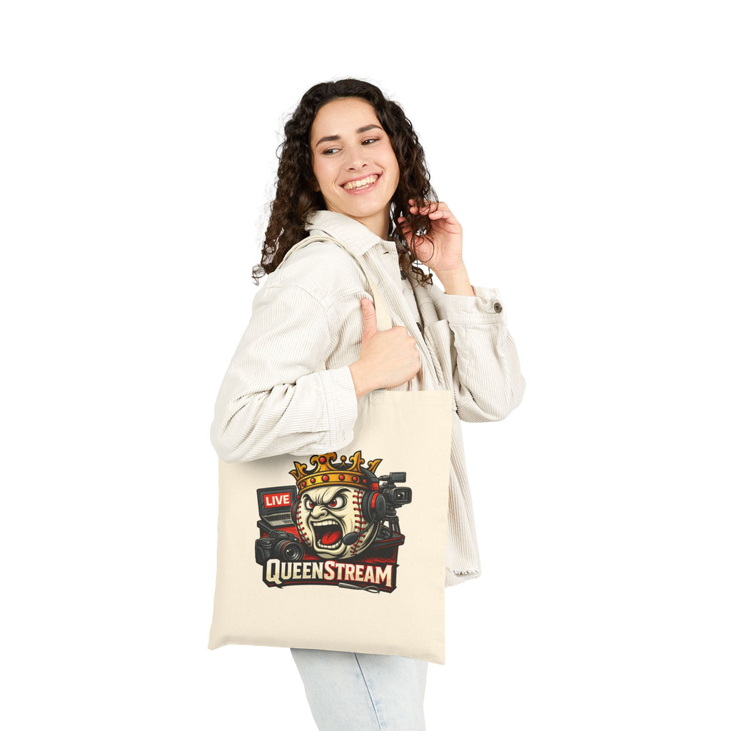 Shadowcats Baseball Cotton Tote Bag — Team Logo Canvas Tote