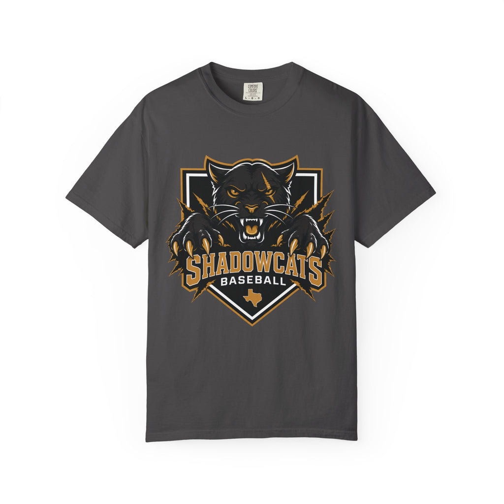 Shadowcats Baseball T-Shirt — Fierce Panther Team Logo Tee