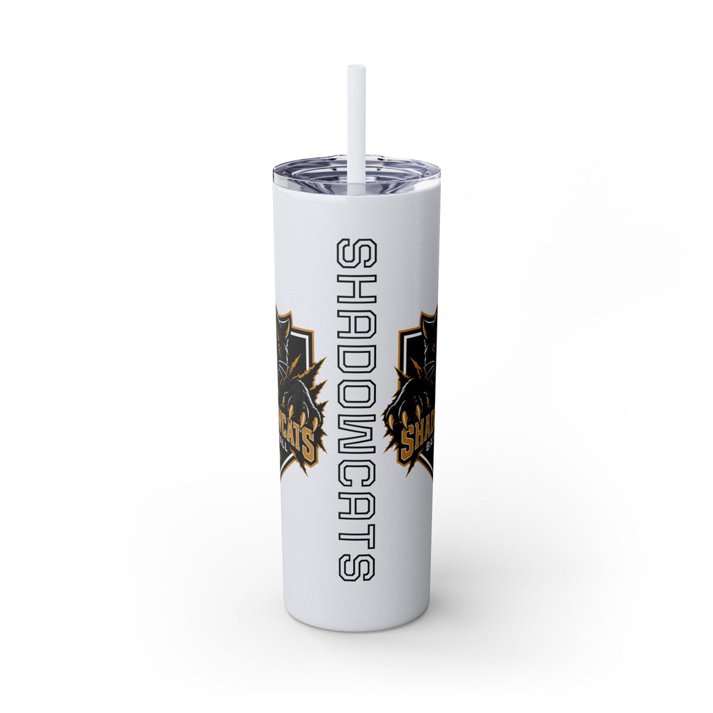 Skinny Tumbler — Shadowcats Baseball 20oz Insulated Tumbler with Straw