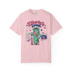 T-Shirt — "Liberty's Lineup" Statue of Liberty Funny 1776 Fourth of July Tee