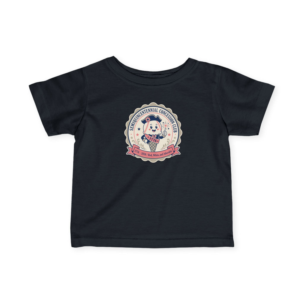 Infant Tee - Cute Vintage Semiquincentennial Concession Club Baby Shirt