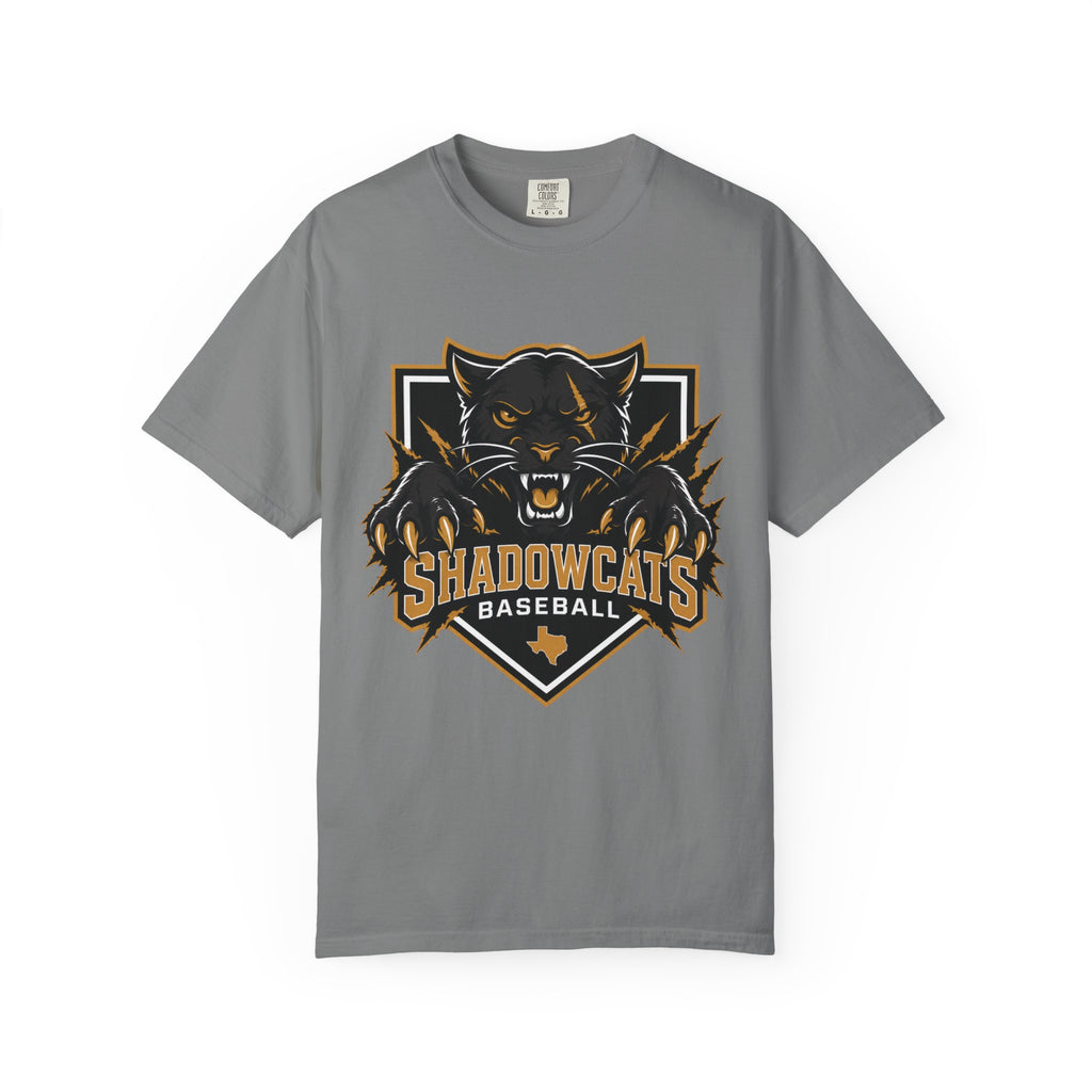 Shadowcats Baseball T-Shirt — Fierce Panther Team Logo Tee
