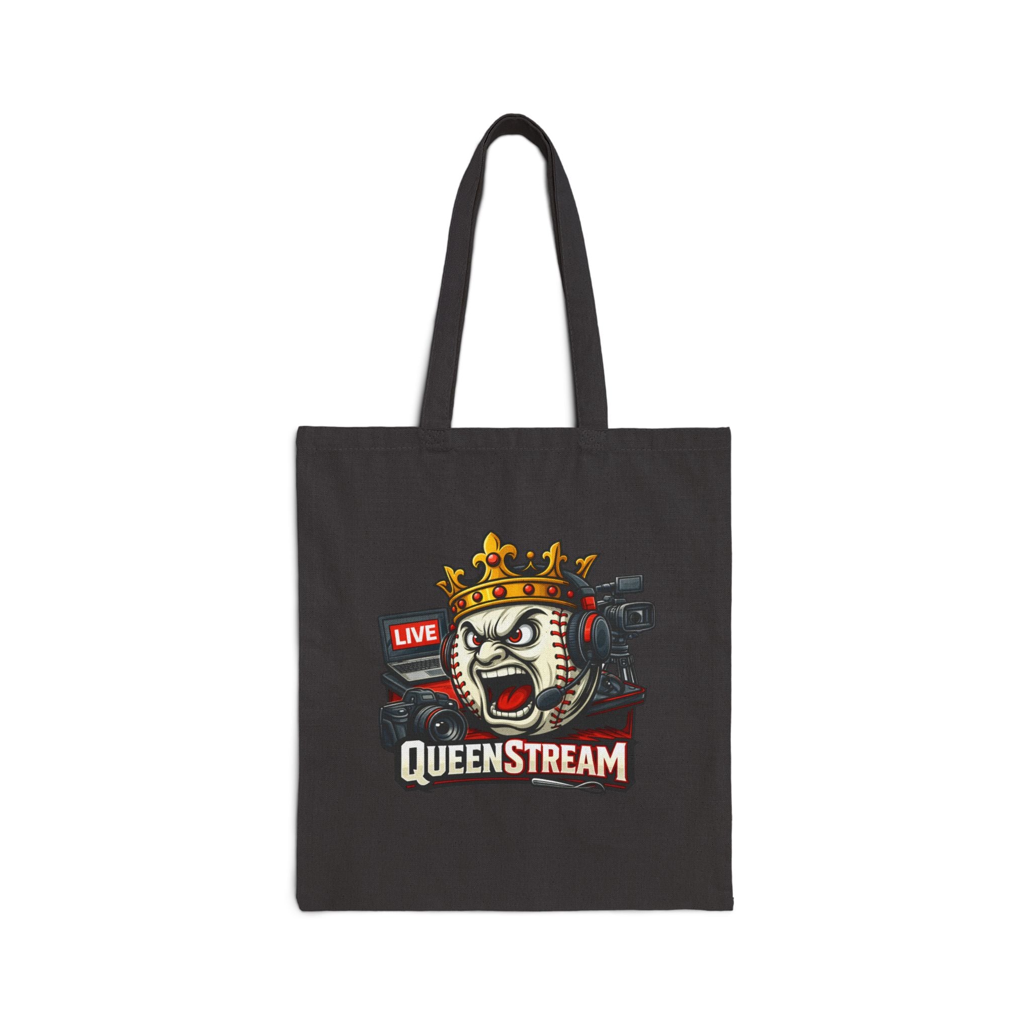 Shadowcats Baseball Cotton Tote Bag — Team Logo Canvas Tote