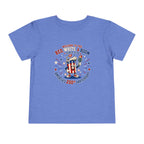 Toddler Tee - "Red, White & Boom" America's 250th Anniversary Patriotic Shirt