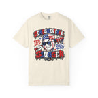 Semiquincentennial Slugger T-Shirt — 1776–2026 Patriotic Baseball Tee