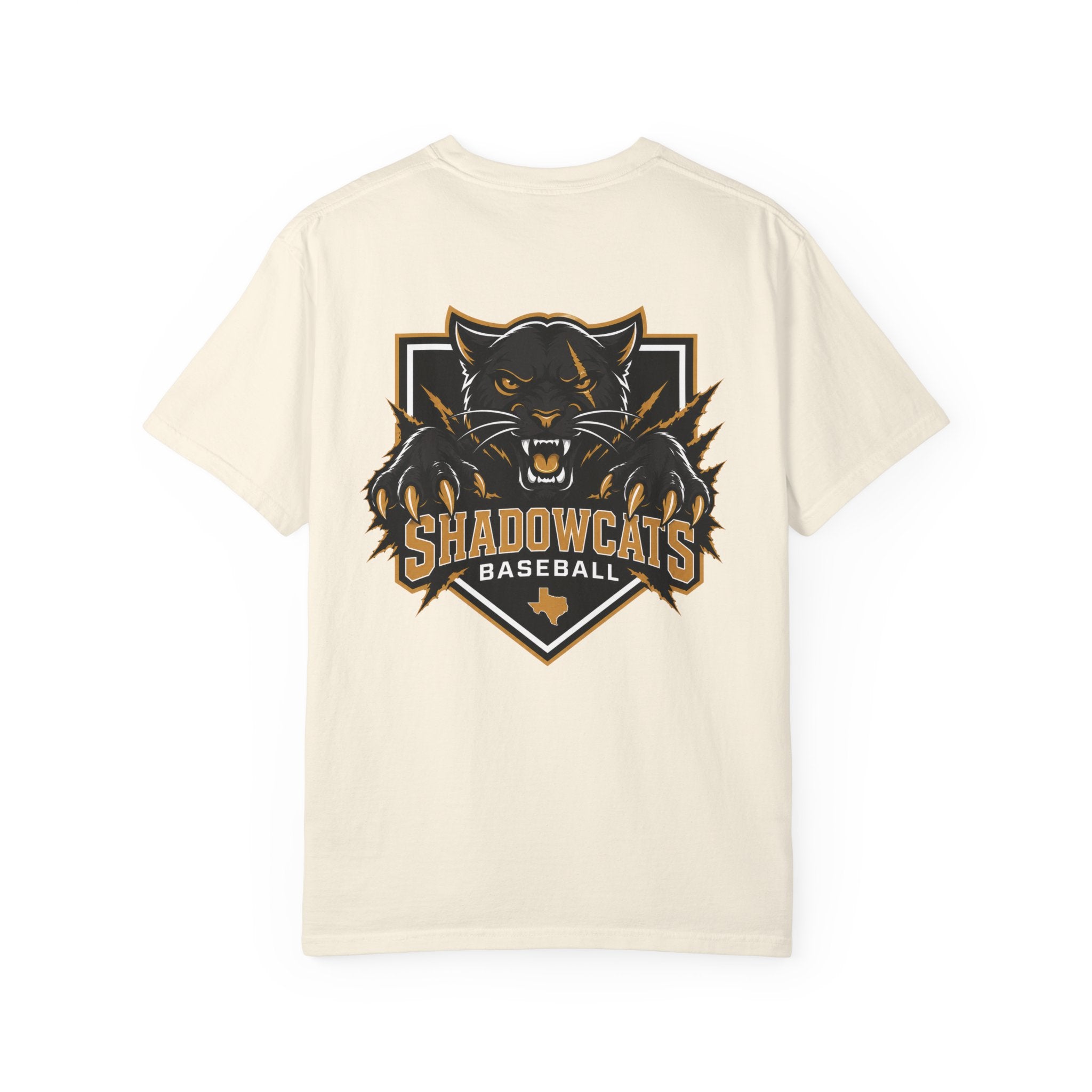 Shadowcats Baseball Tee — Panther Claw Logo T-Shirt