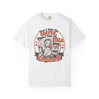 Baseball Mom Liberty T-Shirt — "First I Take The Coffee, Then I Take The Field"