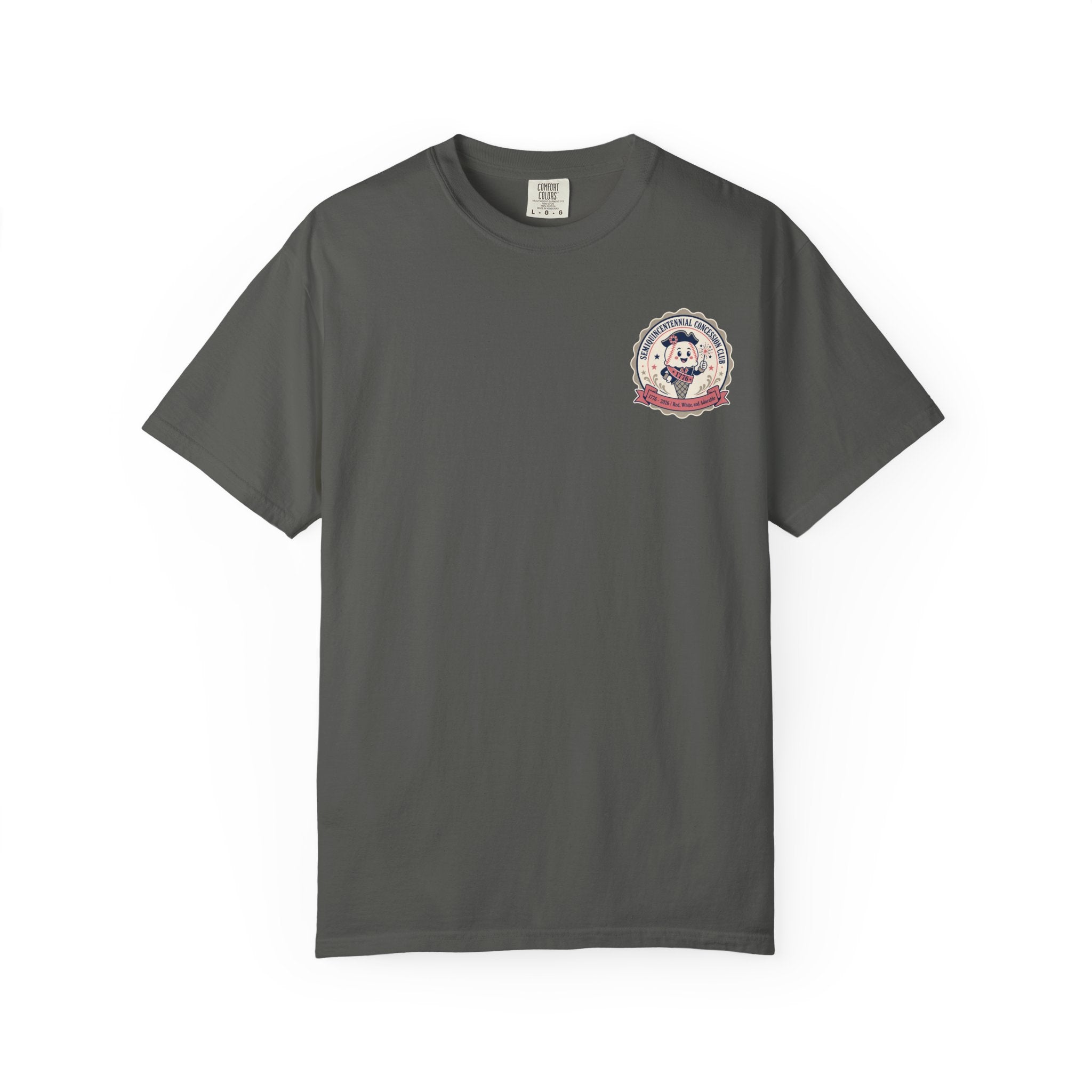 Centennial Concession Club Tee — Retro Mascot Graphic T-Shirt