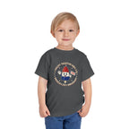 Patriotic Rocket Pop Toddler Tee — 4th of July Vintage Popsicle Shirt