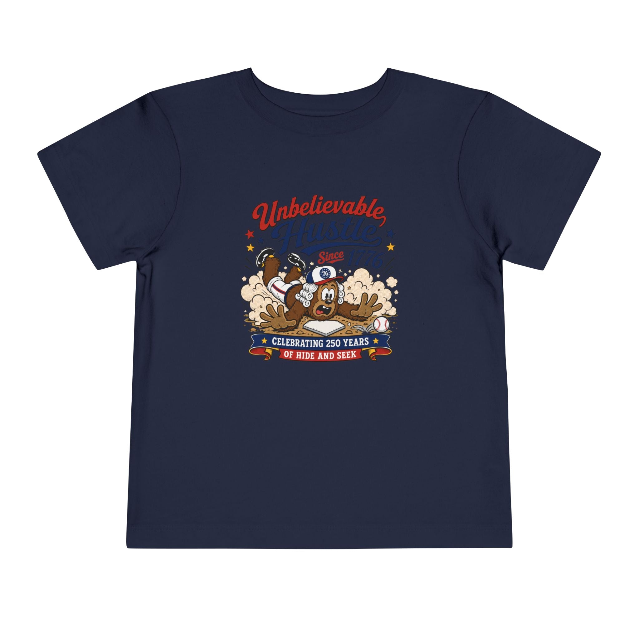 Unbelievable Hustle Since 1776 Toddler Tee — Patriotic Independence Day Kids Shirt