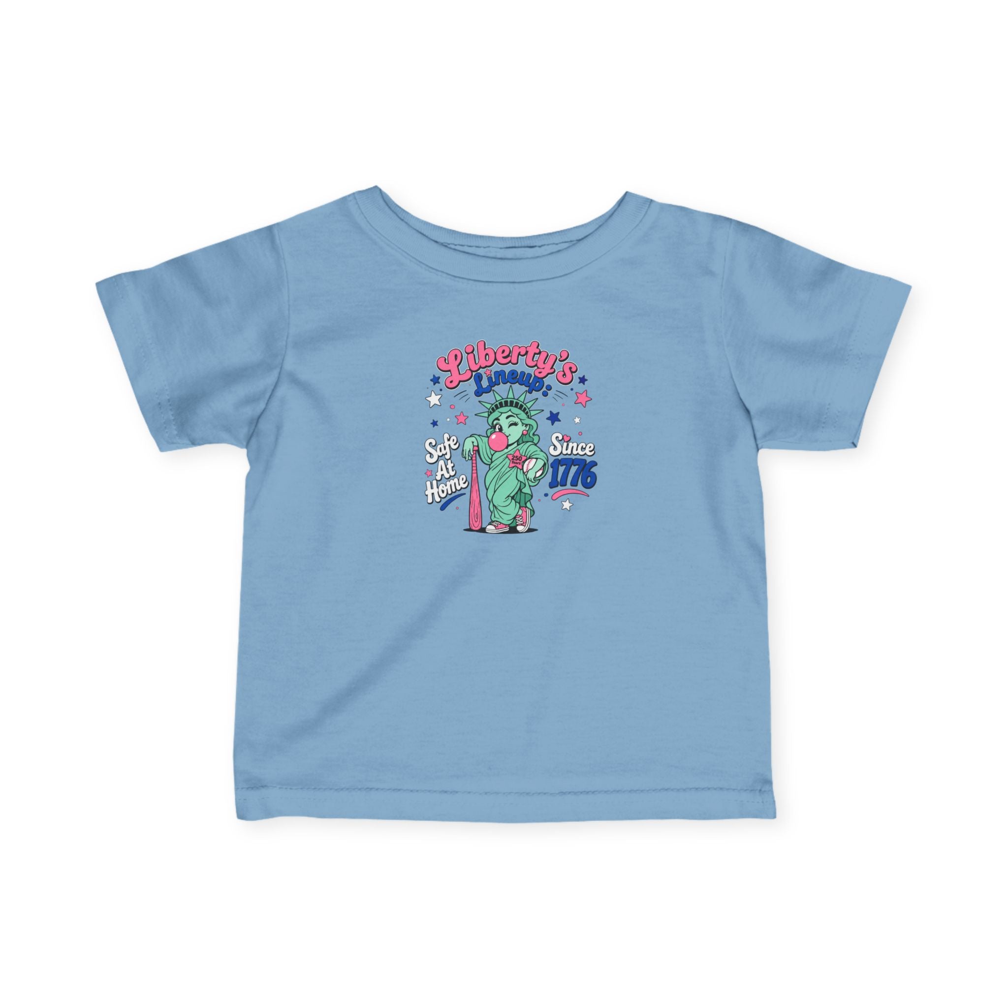 Infant Tee — Cute Statue of Liberty 1776 Baby Shirt