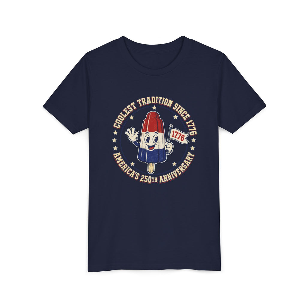 Youth Tee – 'Oldest Tradition Since 1776' Patriotic Popsicle Kids Shirt