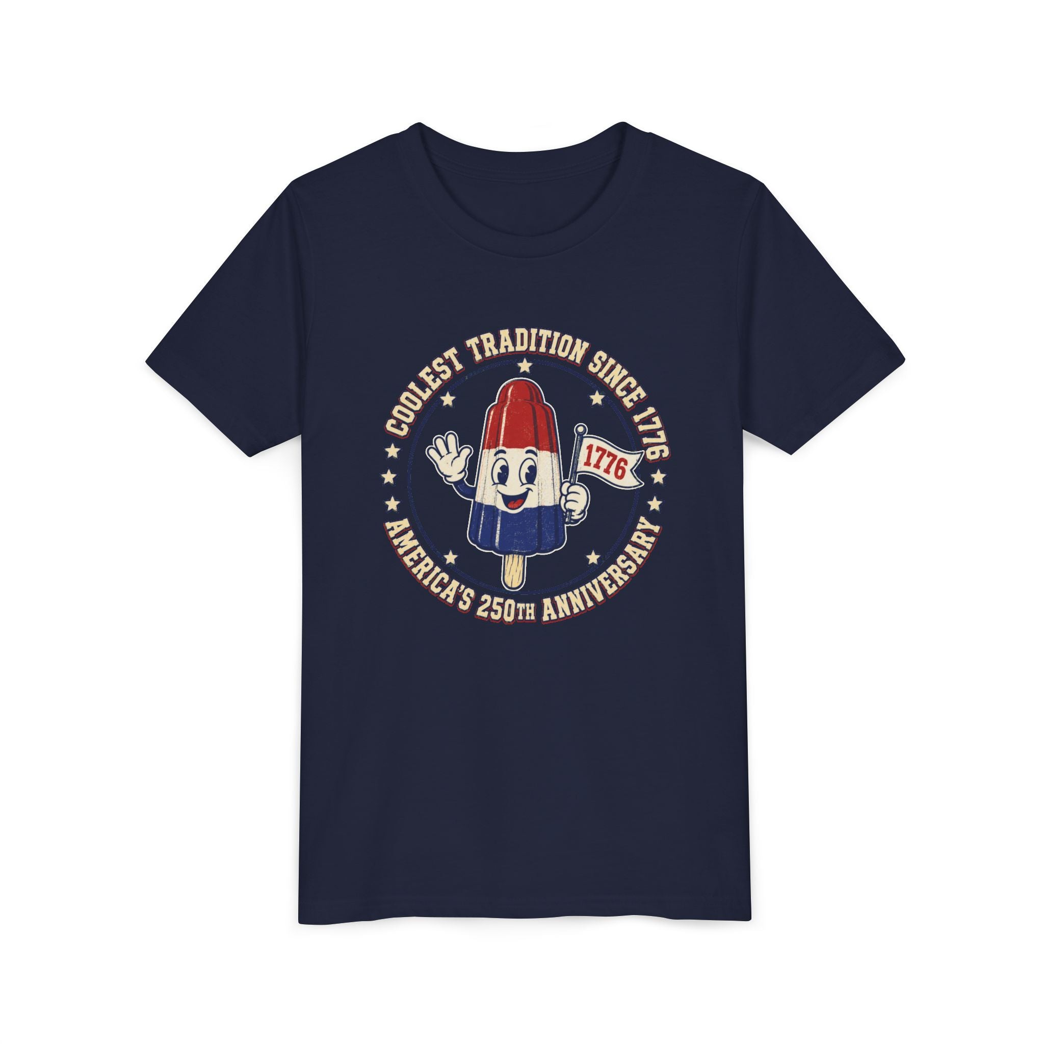 Youth Tee – 'Oldest Tradition Since 1776' Patriotic Popsicle Kids Shirt