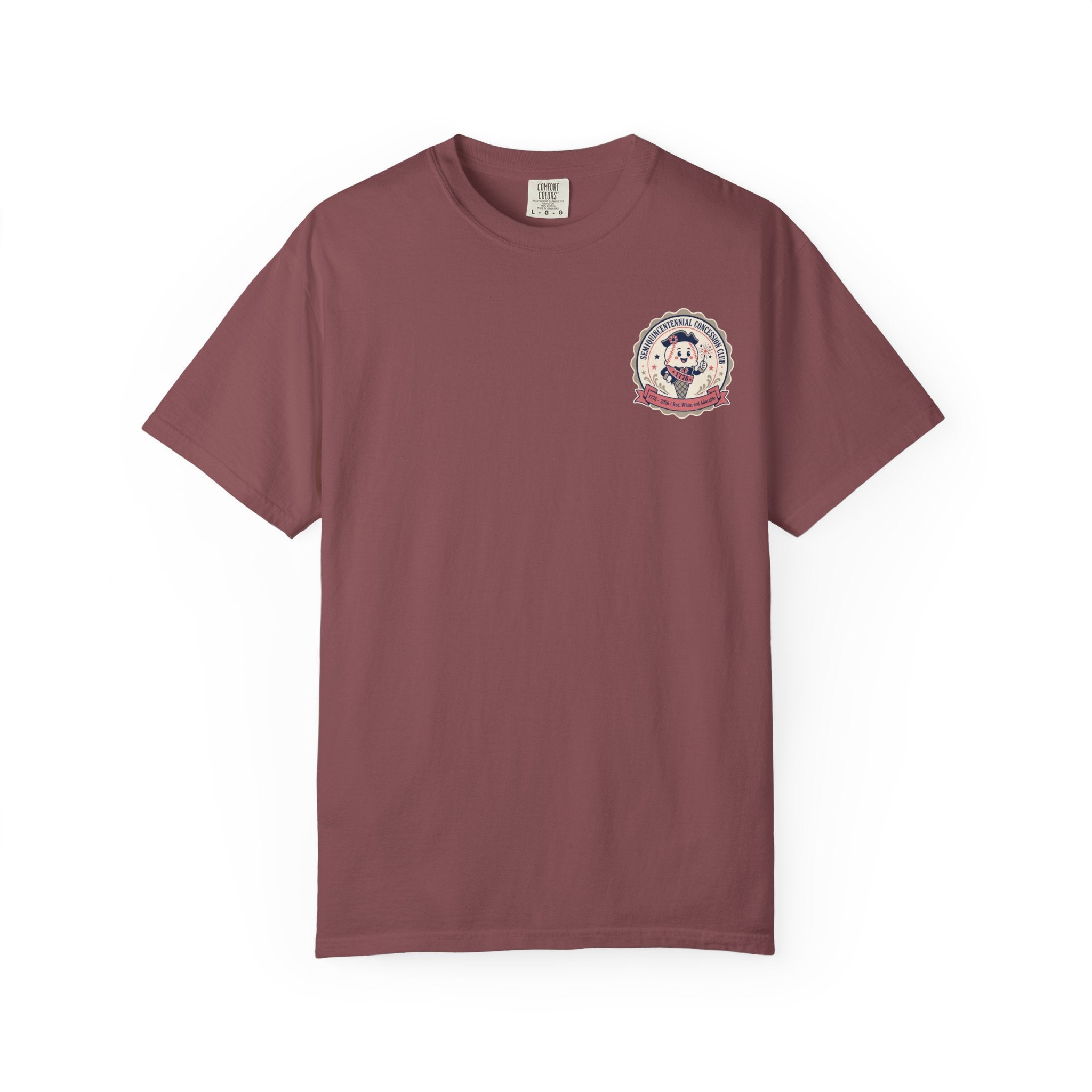 Centennial Concession Club Tee — Retro Mascot Graphic T-Shirt