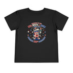 Toddler Tee - "Red, White & Boom" America's 250th Anniversary Patriotic Shirt