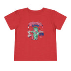 Liberty's Lineup Toddler Tee — Statue of Liberty 'Safe At Home' 1776 Patriotic Shirt