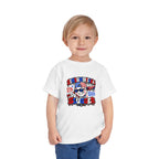 Toddler Tee – Centennial Slugger 1776–2026 Patriotic Baseball Shirt