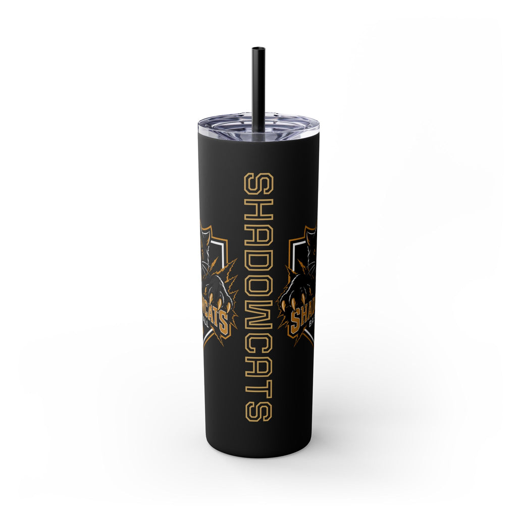 Skinny Tumbler — Shadowcats Baseball 20oz Insulated Tumbler with Straw