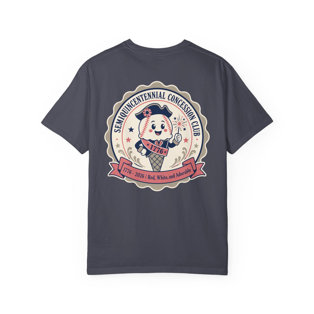Centennial Concession Club Tee — Retro Mascot Graphic T-Shirt