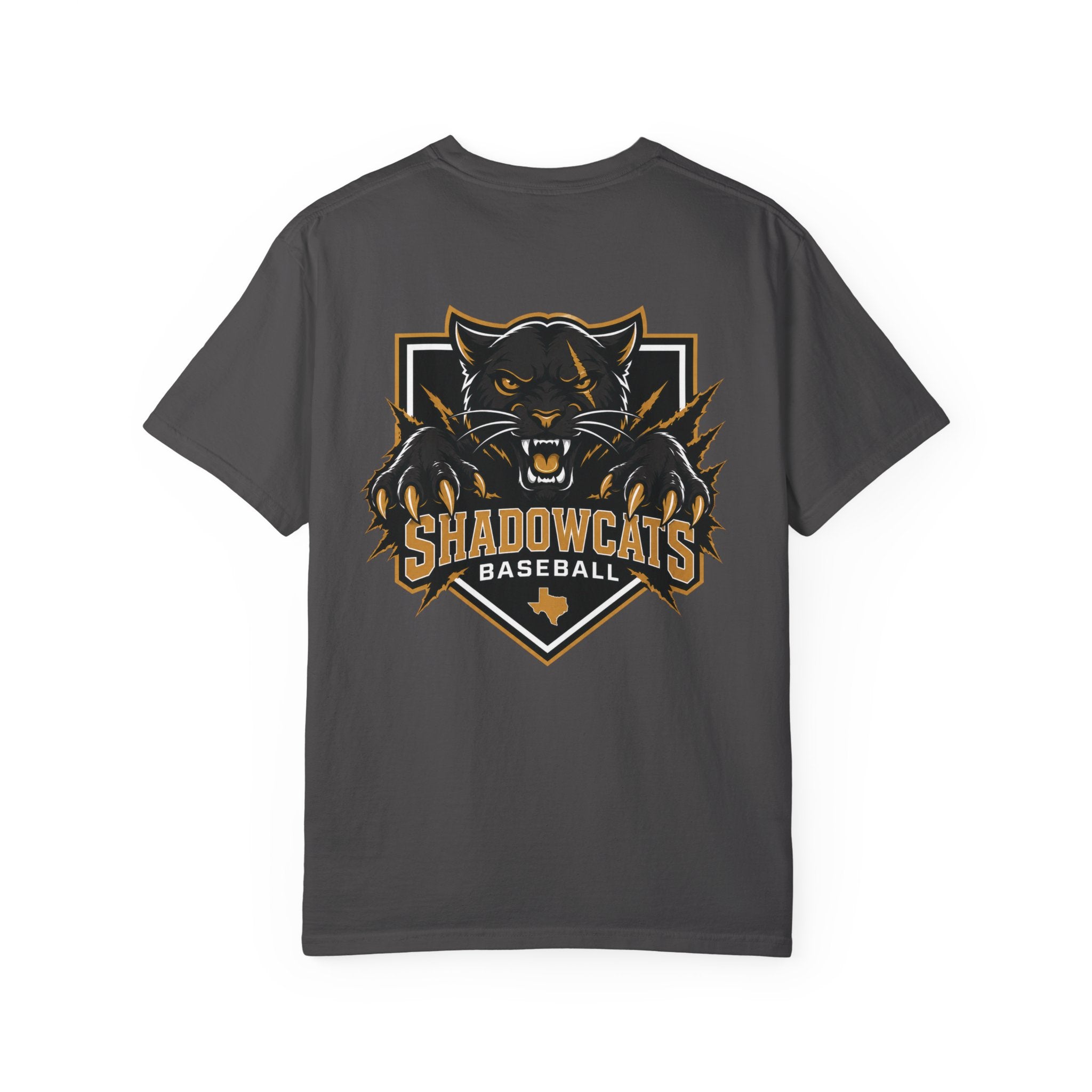 Shadowcats Baseball Tee — Panther Claw Logo T-Shirt