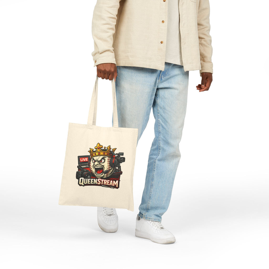 Shadowcats Baseball Cotton Tote Bag — Team Logo Canvas Tote