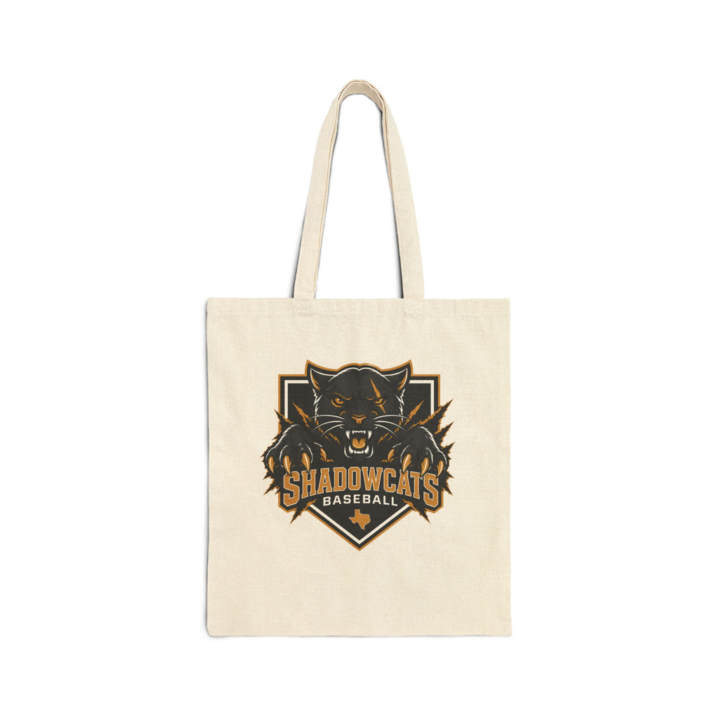Shadowcats Baseball Cotton Tote Bag — Team Logo Canvas Tote