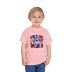 Toddler Tee – Centennial Slugger 1776–2026 Patriotic Baseball Shirt