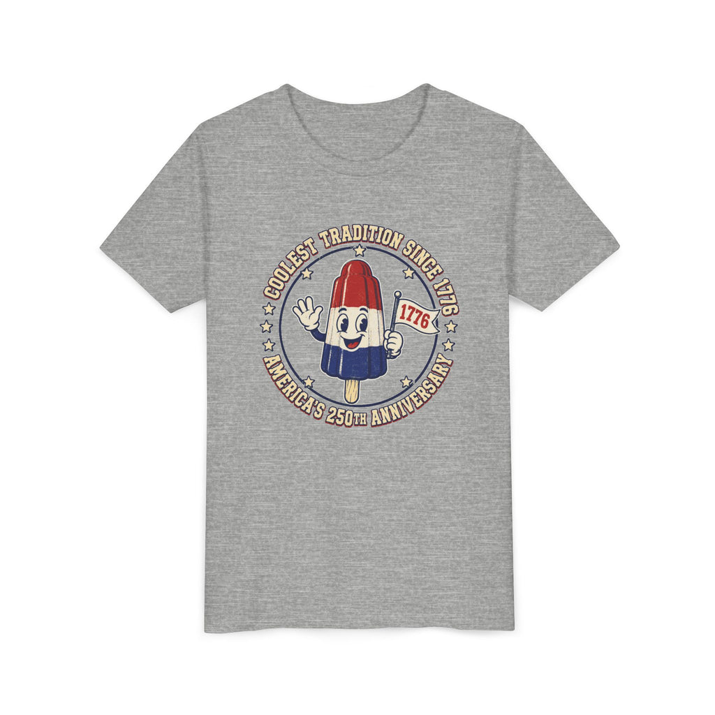 Youth Tee – 'Oldest Tradition Since 1776' Patriotic Popsicle Kids Shirt
