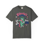 T-Shirt — "Liberty's Lineup" Statue of Liberty Funny 1776 Fourth of July Tee