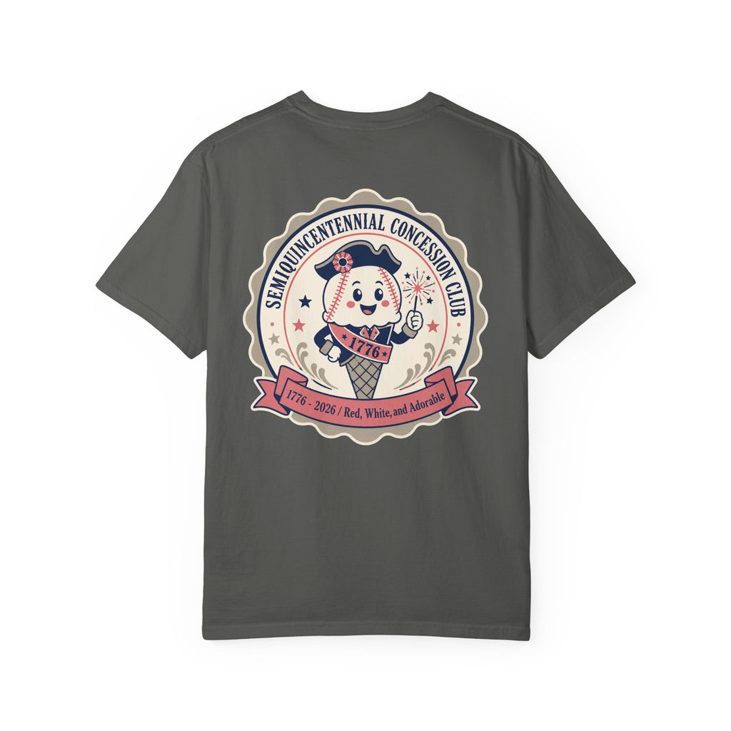 Centennial Concession Club Tee — Retro Mascot Graphic T-Shirt
