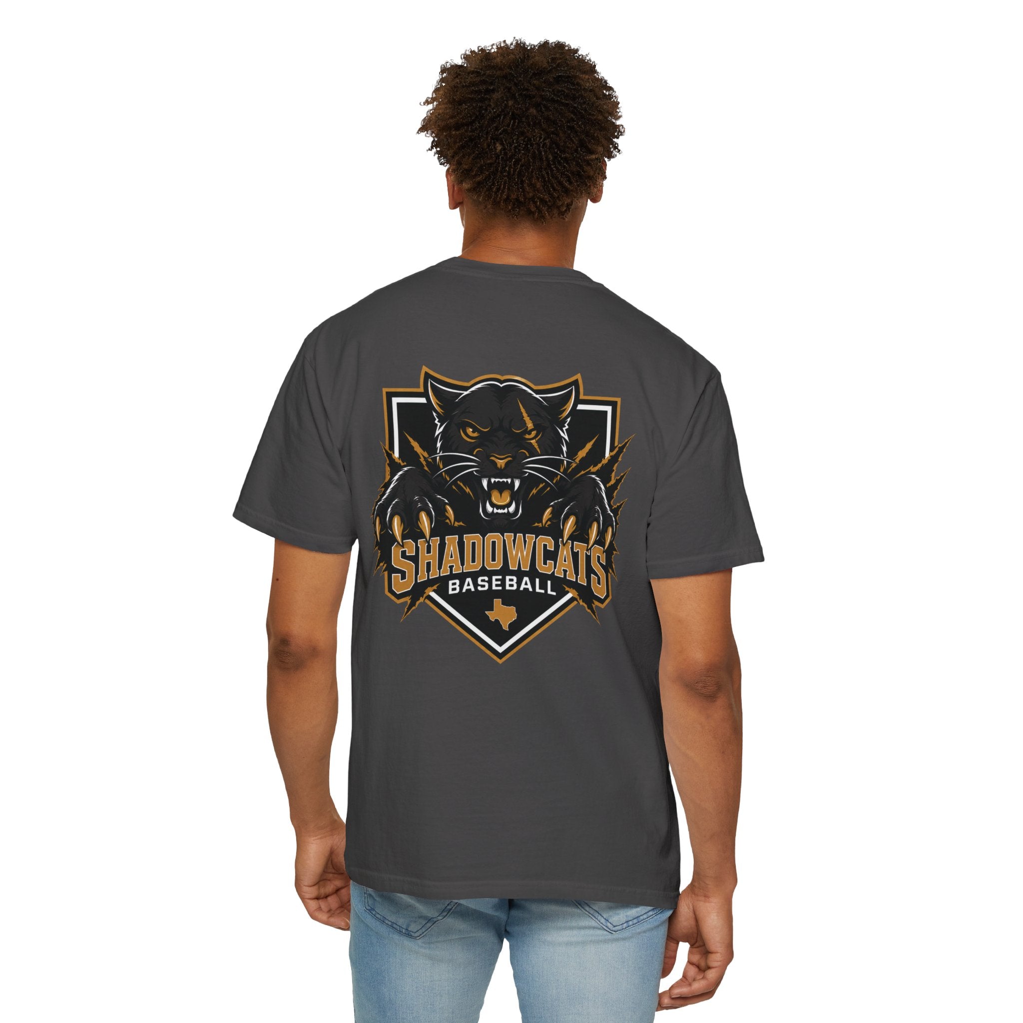 Shadowcats Baseball Tee — Panther Claw Logo T-Shirt