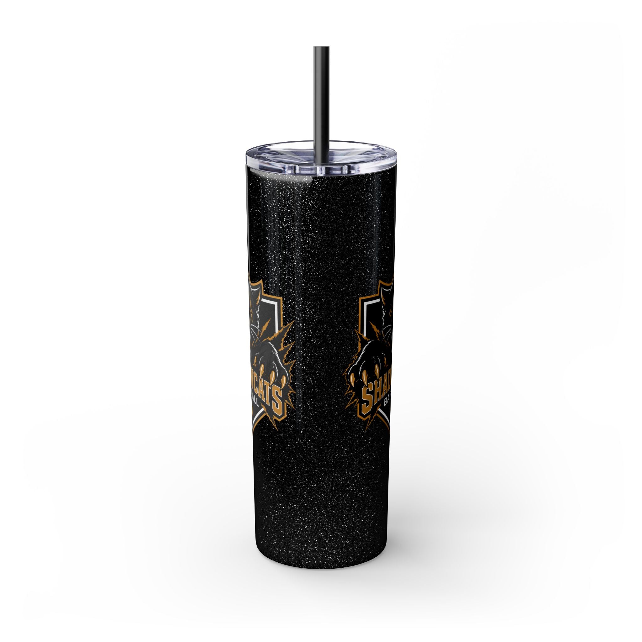 Skinny Tumbler — Shadowcats Baseball 20oz Insulated Tumbler with Straw
