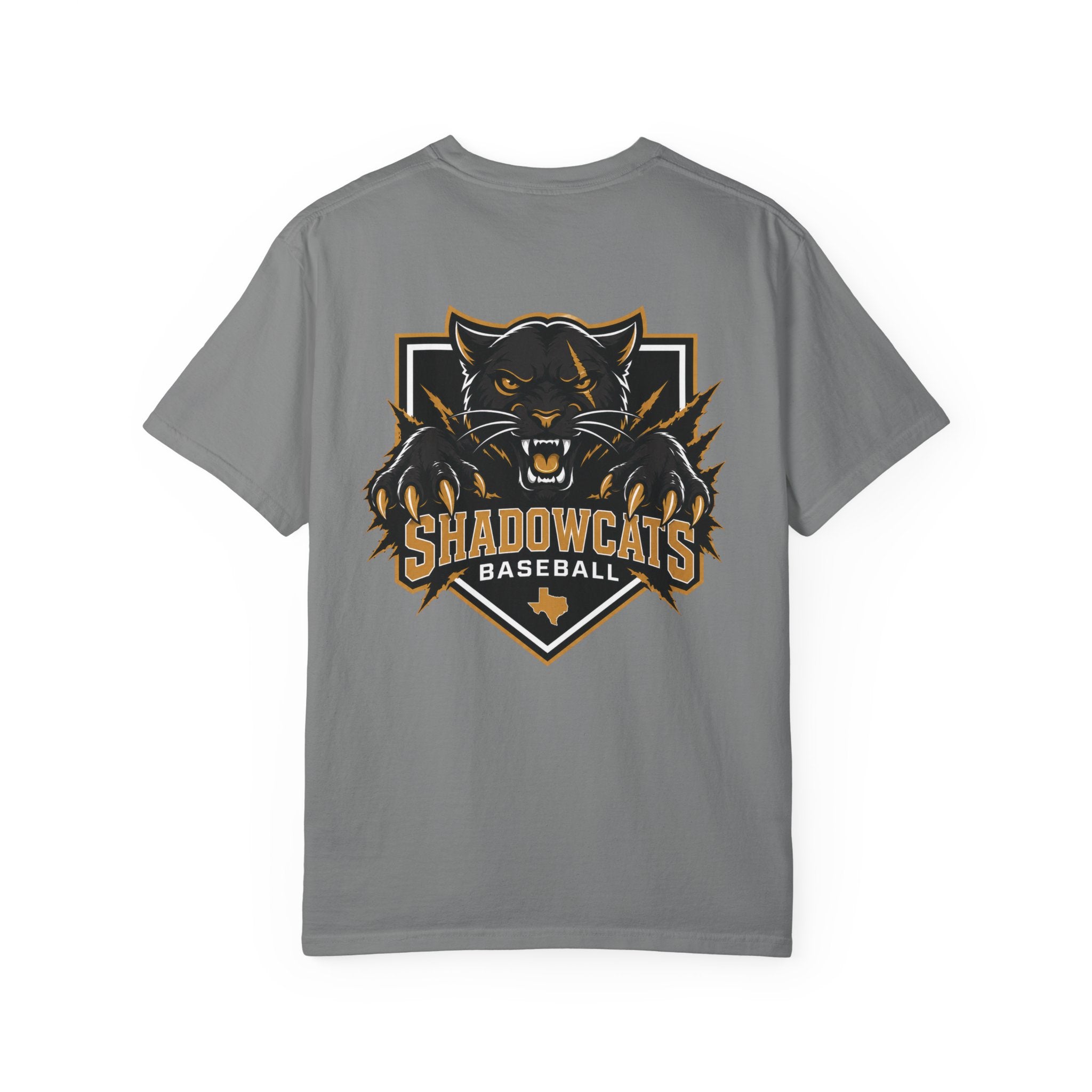 Shadowcats Baseball Tee — Panther Claw Logo T-Shirt