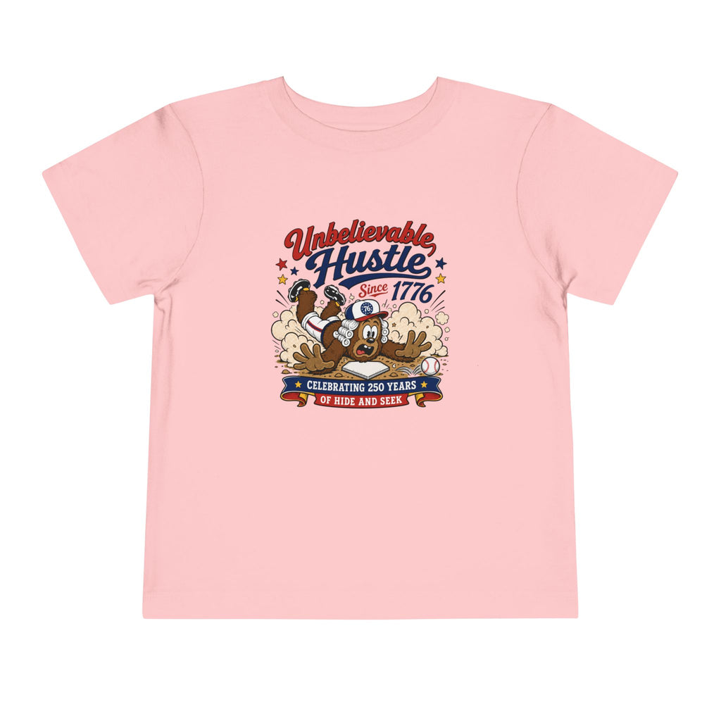 Unbelievable Hustle Since 1776 Toddler Tee — Patriotic Independence Day Kids Shirt