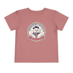 Retro Ice Cream Mascot Toddler Tee – Semiquincentennial Concession Club Kids Shirt (1776–2026)