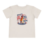 Patriotic 'Here for the Hot Dogs' Toddler Tee — 4th of July Kids Shirt