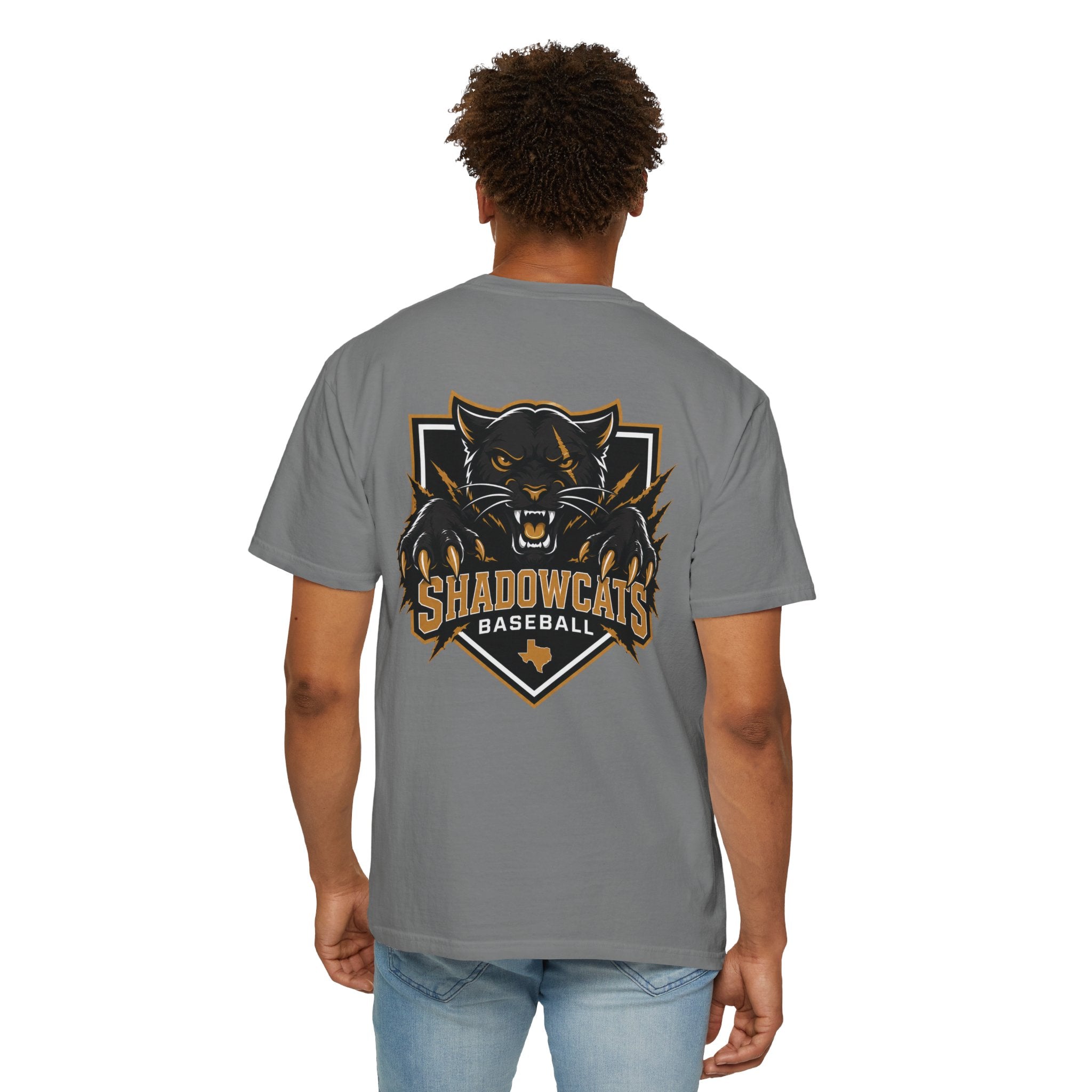 Shadowcats Baseball Tee — Panther Claw Logo T-Shirt