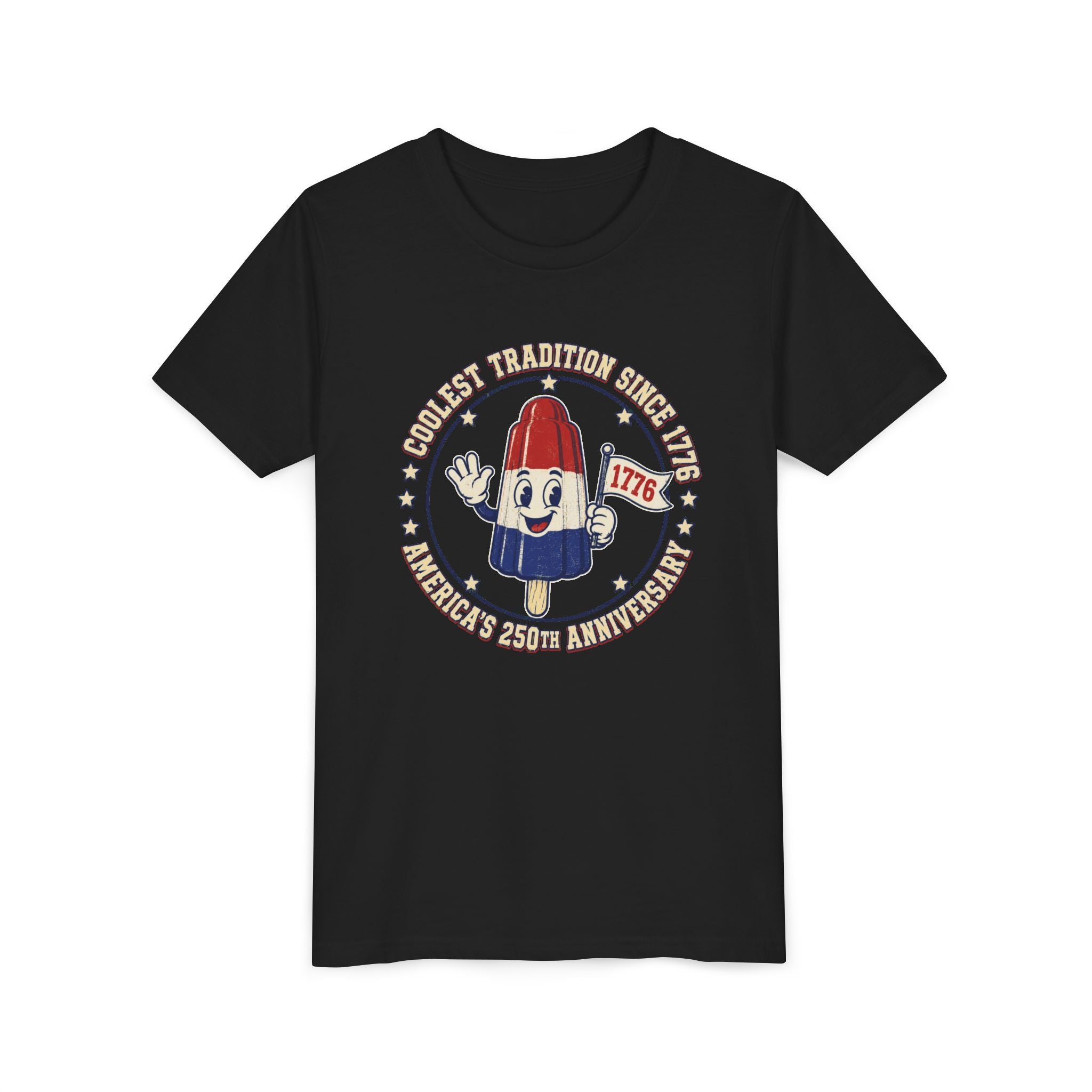 Youth Tee – 'Oldest Tradition Since 1776' Patriotic Popsicle Kids Shirt