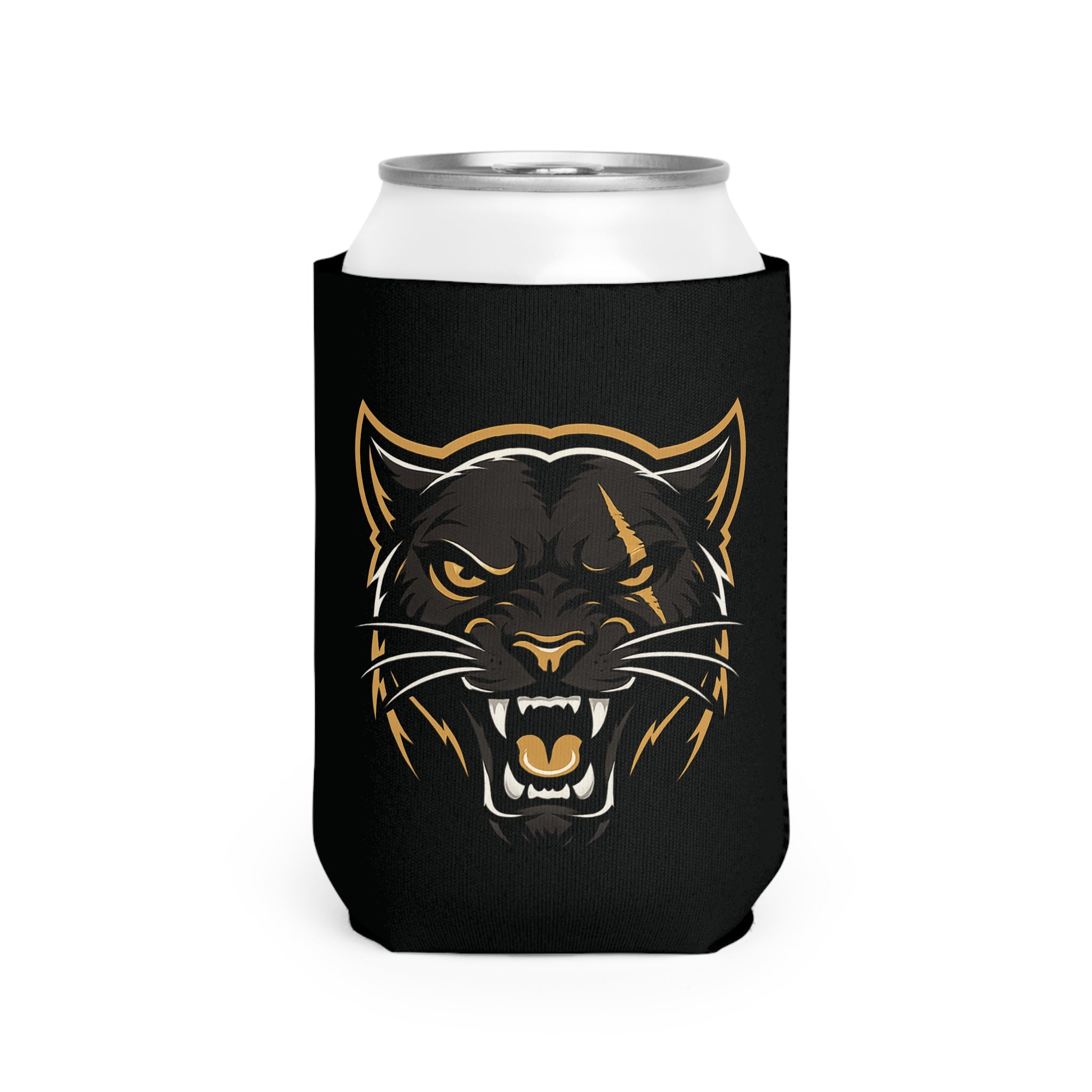 Panther Mascot Can Cooler Sleeve — Shadowcats Baseball Team