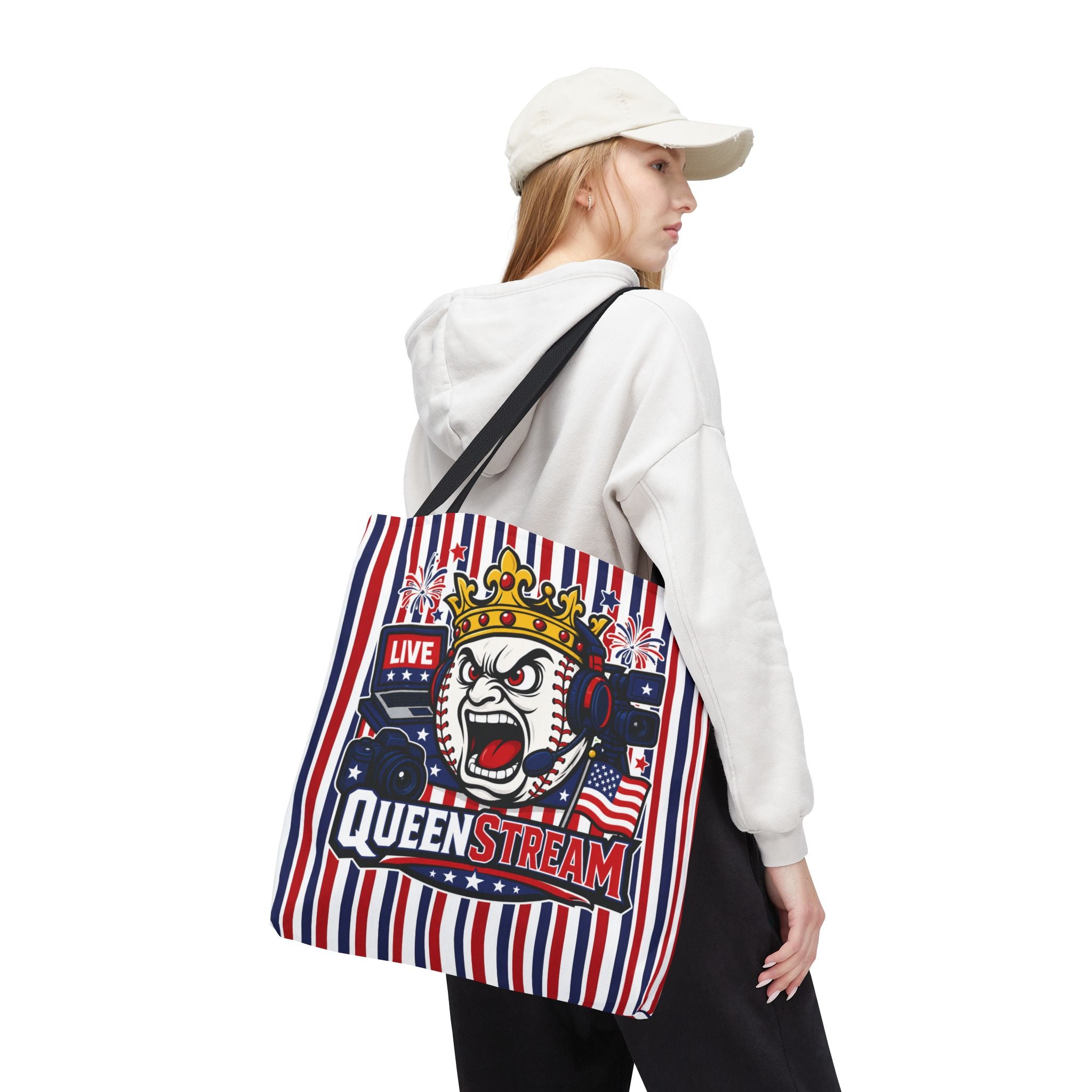 QueenStream | Patriotic Tote