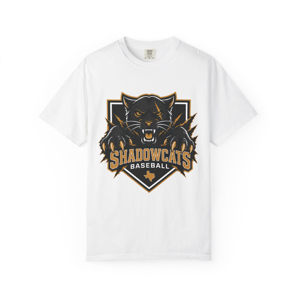 Shadowcats Baseball T-Shirt — Fierce Panther Team Logo Tee