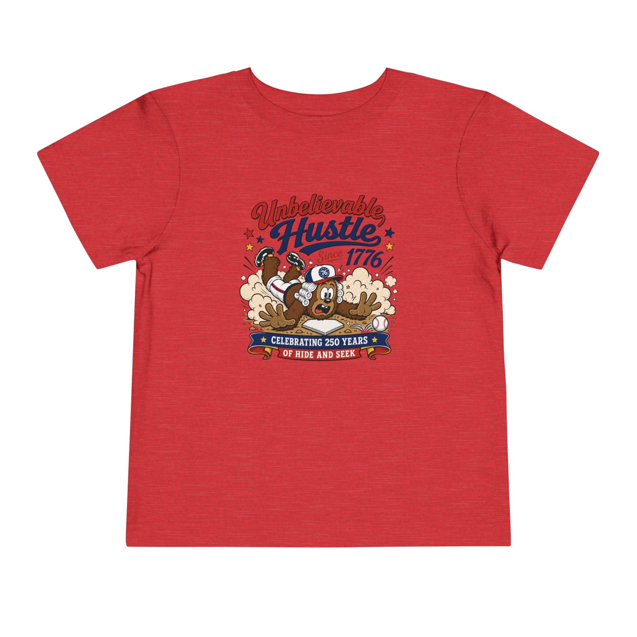 Unbelievable Hustle Since 1776 Toddler Tee — Patriotic Independence Day Kids Shirt
