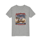 Youth Tee — "Unbelievable Hustle Since 1776" Patriotic Kids T-Shirt (Celebrating 250 Years)