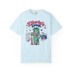 T-Shirt — "Liberty's Lineup" Statue of Liberty Funny 1776 Fourth of July Tee