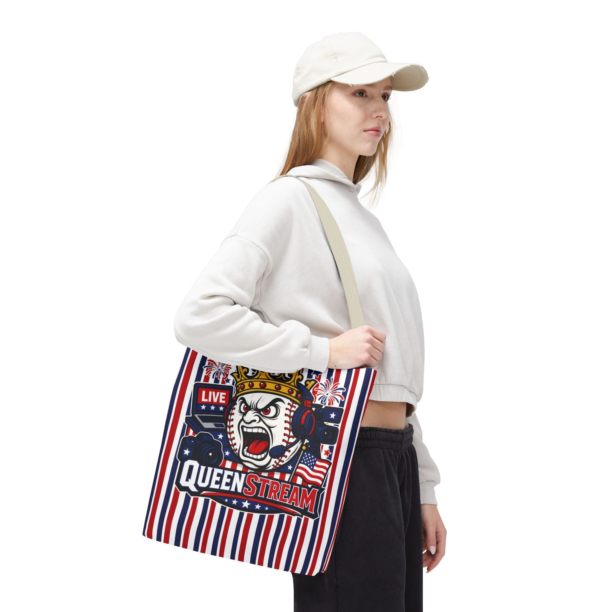 QueenStream | Patriotic Tote