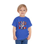 Toddler Tee – Centennial Slugger 1776–2026 Patriotic Baseball Shirt