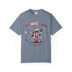 T-Shirt — "Red, White & Boom" America's 250th Anniversary Patriotic Tee