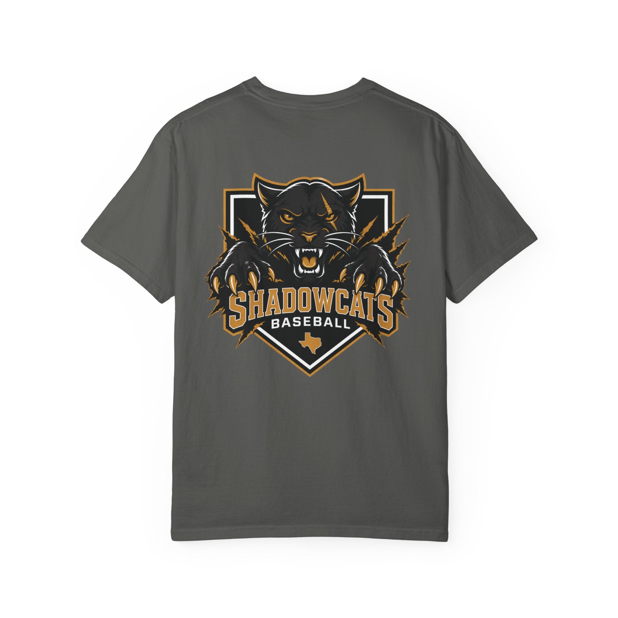 Shadowcats Baseball Tee — Panther Claw Logo T-Shirt